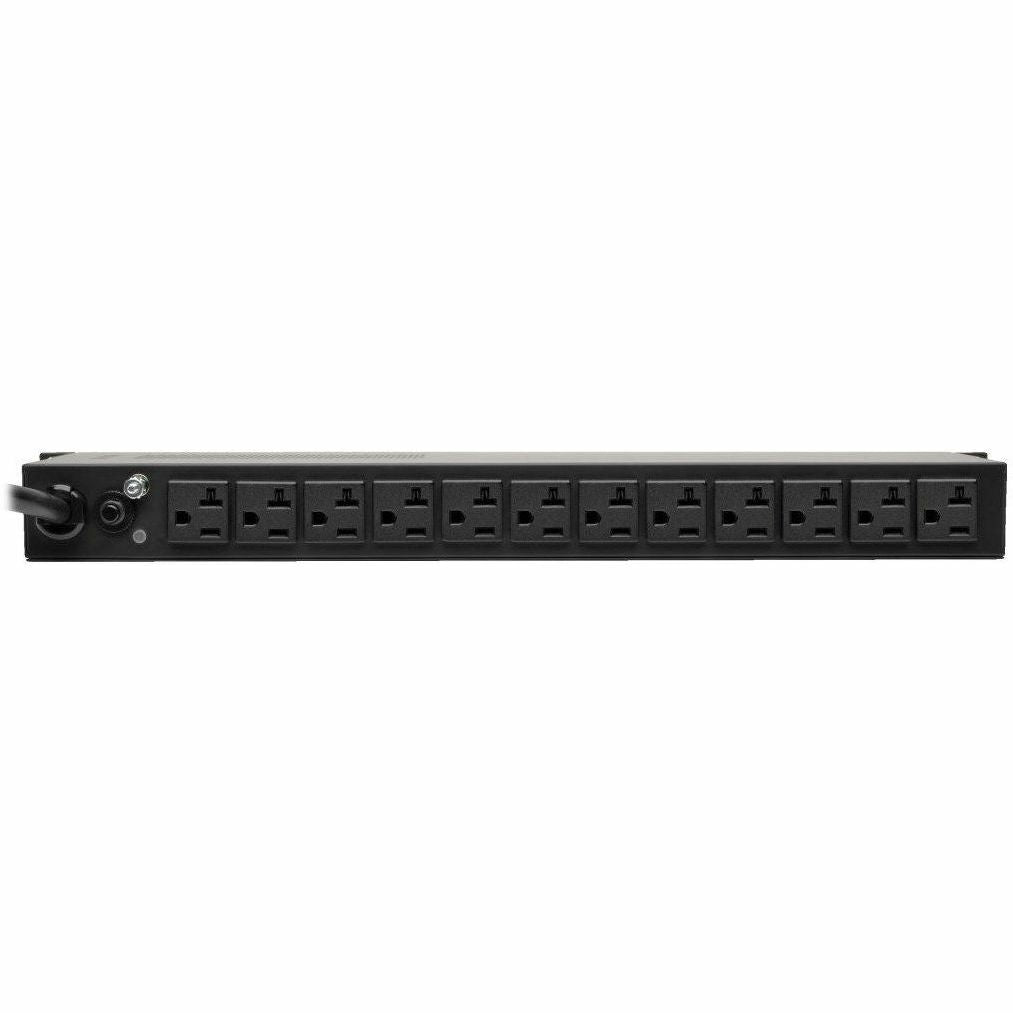 Tripp Lite PDU Metered Isobar Surge 120V 20A 12 5-20R; 2 5-15R L5-20P 1URM - NEMA L5-20P/5-20P - 12 x NEMA 5-20R, 2 x NEMA 5-15R - 120 V AC - 2030 W - 1U - Vertical - Rack-mountable, Wall-mountable - PDUMH20-ISO - eCommerce Business Prime