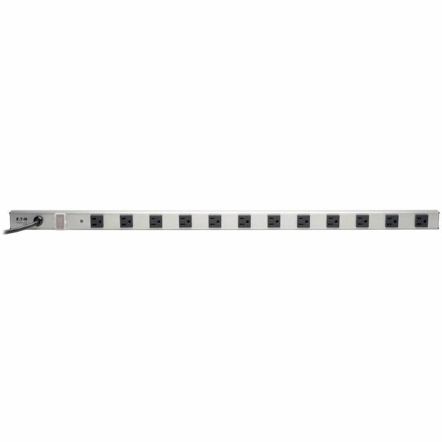 Tripp Lite Power Strip 12-Outlet Vertical 10 5-15R; 2 5-20R 15ft Cord 36in - NEMA 5-20P - 2 x NEMA 5-20R, 10 x NEMA 5-15R - 15 ft Cord - 20 A Current - 120 V AC Voltage - 1800 W - Bench/Cabinet-mounta...  - PS361220 - eCommerce Business Prime