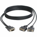 Tripp Lite High Resolution VGA Monitor Y Splitter Cable HD15 to 2x HD15 6ft - 6 ft VGA Video Cable for PC, Monitor - First End: 1 x 15-pin HD-15 - Male - Second End: 2 x 15-pin HD-15 - Female - Splitt - P516-006-HR - eCommerce Business Prime