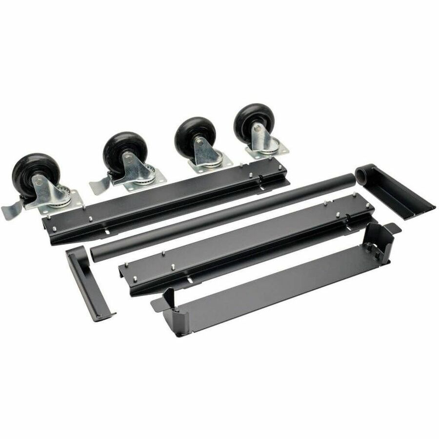 Tripp Lite Charging Station Mobile Cart Conversion Kit w Handles & Casters - with Handle, Casters and Power Cord Manager - CSHANDLEKIT - eCommerce Business Prime