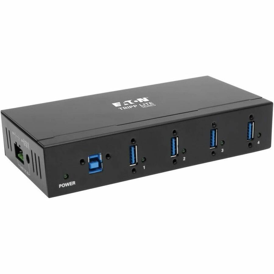 Tripp Lite 4-Port Industrial USB 3.0 SuperSpeed Hub 15KV ESD Immunity Metal - USB - External - U360-004-IND - eCommerce Business Prime