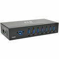 Tripp Lite 7-Port USB 3.0 Hub SuperSpeed with Dedicated 2A USB Charging iPad Tablet Metal - USB - External - U360-007-IND - eCommerce Business Prime