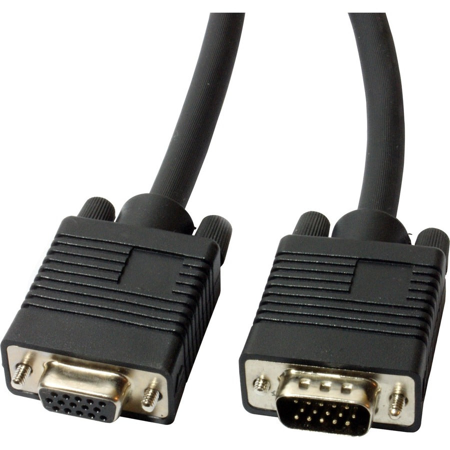 4XEM 3FT VGA Etension Cable - 3 ft VGA Video Cable for Video Device - First End: 1 x 15-pin HD-15 - Male - Second End: 1 x 15-pin HD-15 - Female - Extension Cable - Supports up to 1920 x 1200 - Shield...  - 4XVGAMF3FT - eCommerce Business Prime