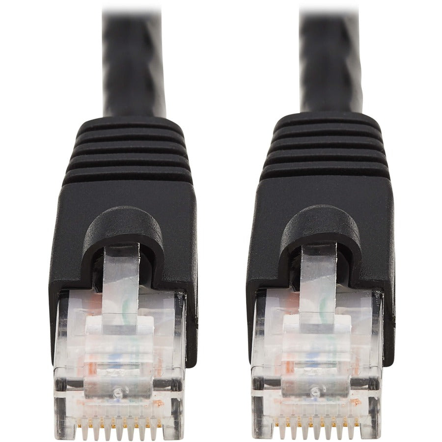 Tripp Lite 14ft Augmented Cat6 Cat6a Snagless 10G Patch Cable RJ45 Black 14' - 14 ft Category 6a Network Cable for Network Device - First End: 1 x RJ-45 Network - Male - Second End: 1 x RJ-45 Network ...  - N261-014-BK - eCommerce Business Prime