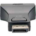 Tripp Lite DisplayPort to DVI Adapter Converter Compact DP to DVI M/F DPort 1.2 - 1 x DisplayPort Male Digital Audio/Video - 1 x DVI-I Female Video - 1920 x 1200 Supported - Black - P134-000-DVI-V2 - eCommerce Business Prime