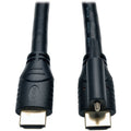 Tripp Lite 10ft High Speed HDMI Cable with Ethernet and Locking Connector Ultra HD 4K x 2K M/M 10' - HDMI for Audio/Video Device, Monitor, TV - 1.28 GB/s - 10 ft - 1 x HDMI Male Digital Audio/Video -  - P569-010-LOCK - eCommerce Business Prime