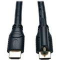 Tripp Lite 15ft High Speed HDMI Cable with Ethernet and Locking Connector Ultra HD 4K x 2K M/M 15' - HDMI for Audio/Video Device, Monitor, TV - 1.28 GB/s - 15 ft - 1 x HDMI Male Digital Audio/Video -  - P569-015-LOCK - eCommerce Business Prime