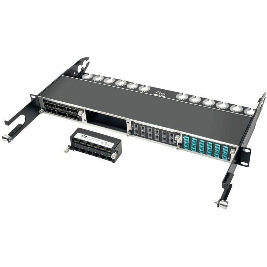 Tripp Lite High Density Cat6A Pass-Through Cassette 12 RJ45 - 24 x RJ-45 - N484-12RJ - eCommerce Business Prime