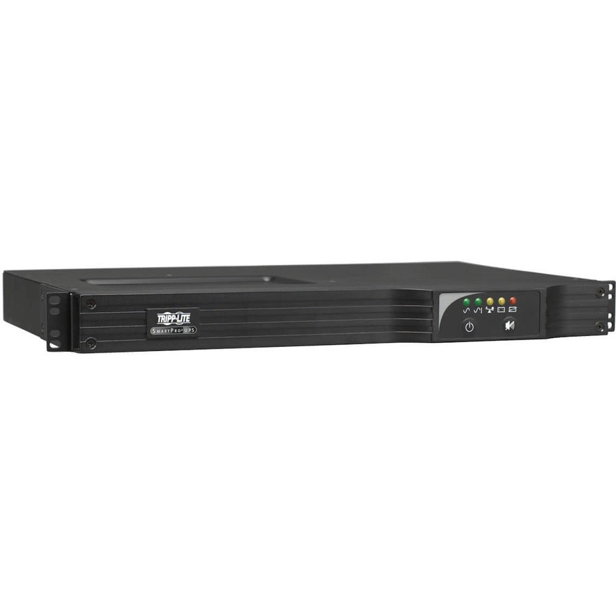 Tripp Lite UPS Smart 750VA 600W Rackmount AVR 120V Preinstalled WEBCARDLX Pure Sign Wave USB DB9 1URM - 750 VA/600 W - 120 V AC - 4.90 Minute Stand-by Time - 1U Rack-mountable - 6 x NEMA 5-15R - SMART750RM1UN - eCommerce Business Prime