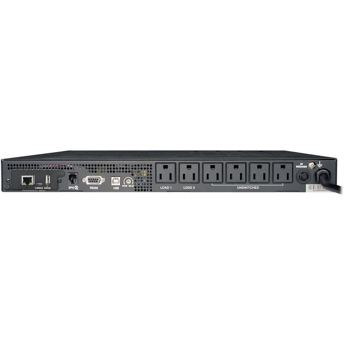 Tripp Lite UPS Smart 750VA 600W Rackmount AVR 120V Preinstalled WEBCARDLX Pure Sign Wave USB DB9 1URM - 750 VA/600 W - 120 V AC - 4.90 Minute Stand-by Time - 1U Rack-mountable - 6 x NEMA 5-15R - SMART750RM1UN - eCommerce Business Prime