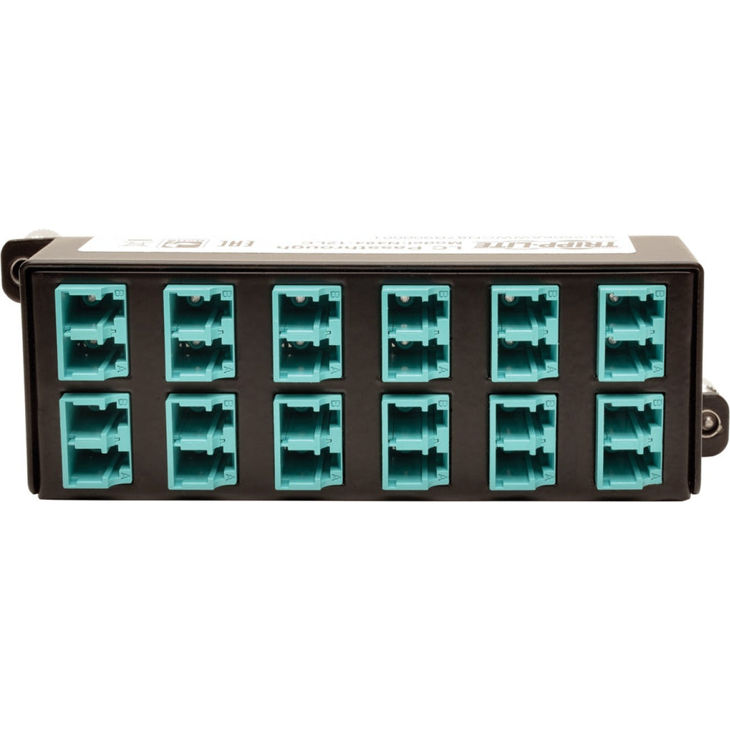 Tripp Lite 10GbE High Density Pass-Through Cassette 12 LC Duplex Connection - 12 LC Duplex Connection - N484-12LC - eCommerce Business Prime