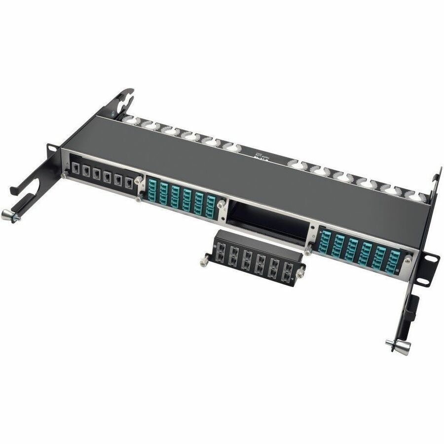 Tripp Lite 40Gb High Density Pass-Through Cassette 12 12-Fiber MTP/MPO - (x12) 12-Fiber MTP/MPO - N484-12M12 - eCommerce Business Prime