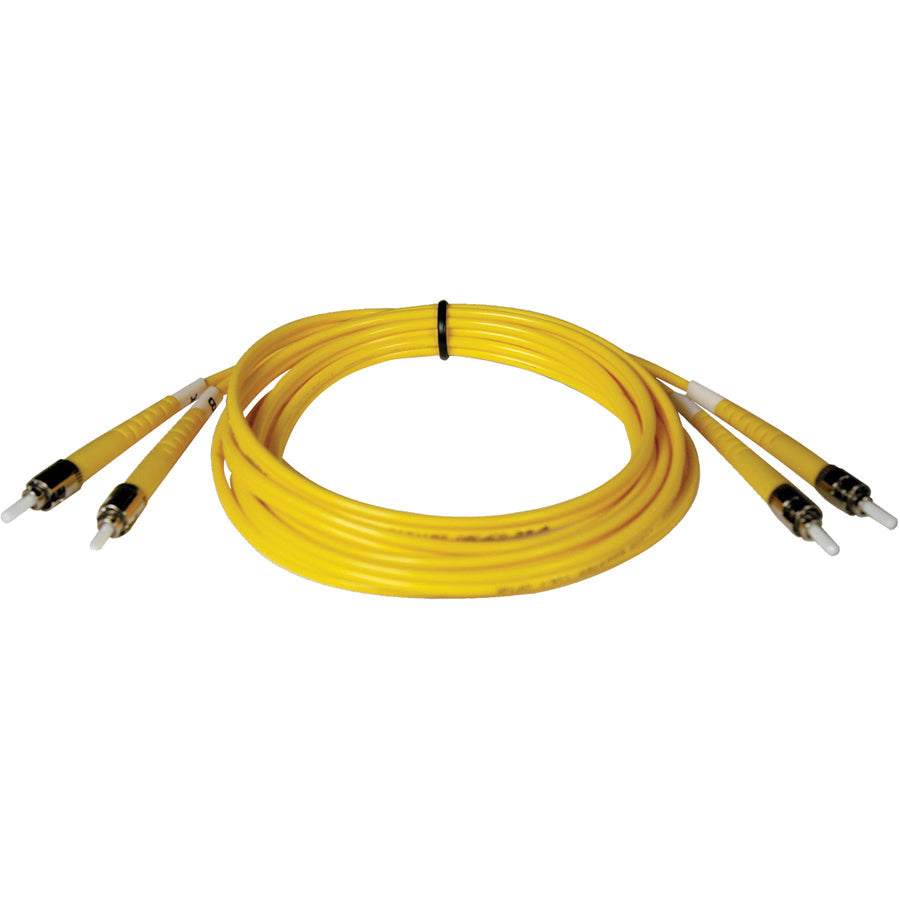 Tripp Lite 2M Duplex Singlemode 9/125 Fiber Optic Patch Cable ST/ST 6' 6ft 2 Meter - ST - ST - 6.56ft - N352-02M - eCommerce Business Prime