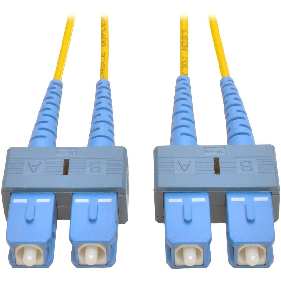 Tripp Lite 1M Duplex Singlemode 9/125 Fiber Optic Patch Cable SC/SC 3' 3ft 1 Meter - SC - SC - 3.28ft - N356-01M - eCommerce Business Prime