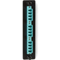 Black Box Network Patch Panel - 12 Port(s) - 12 x Duplex - Aqua - JPM456C - eCommerce Business Prime