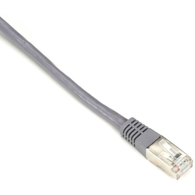 Black Box SlimLine Cat.6 (S/FTP) Patch Network Cable - 30 ft Category 6 Network Cable for Network Device - First End: 1 x RJ-45 Network - Male - Second End: 1 x RJ-45 Network - Male - 1 Gbit/s - Patch - EVNSL0272GY-0030 - eCommerce Business Prime