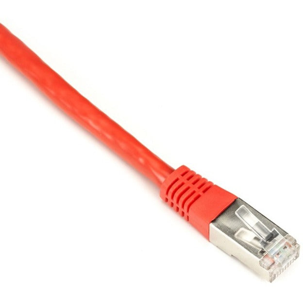 Black Box SlimLine Cat.6 (S/FTP) Patch Network Cable - 6 ft Category 6 Network Cable for Network Device - First End: 1 x RJ-45 Network - Male - Second End: 1 x RJ-45 Network - Male - 1 Gbit/s - Patch  - EVNSL0272RD-0006 - eCommerce Business Prime