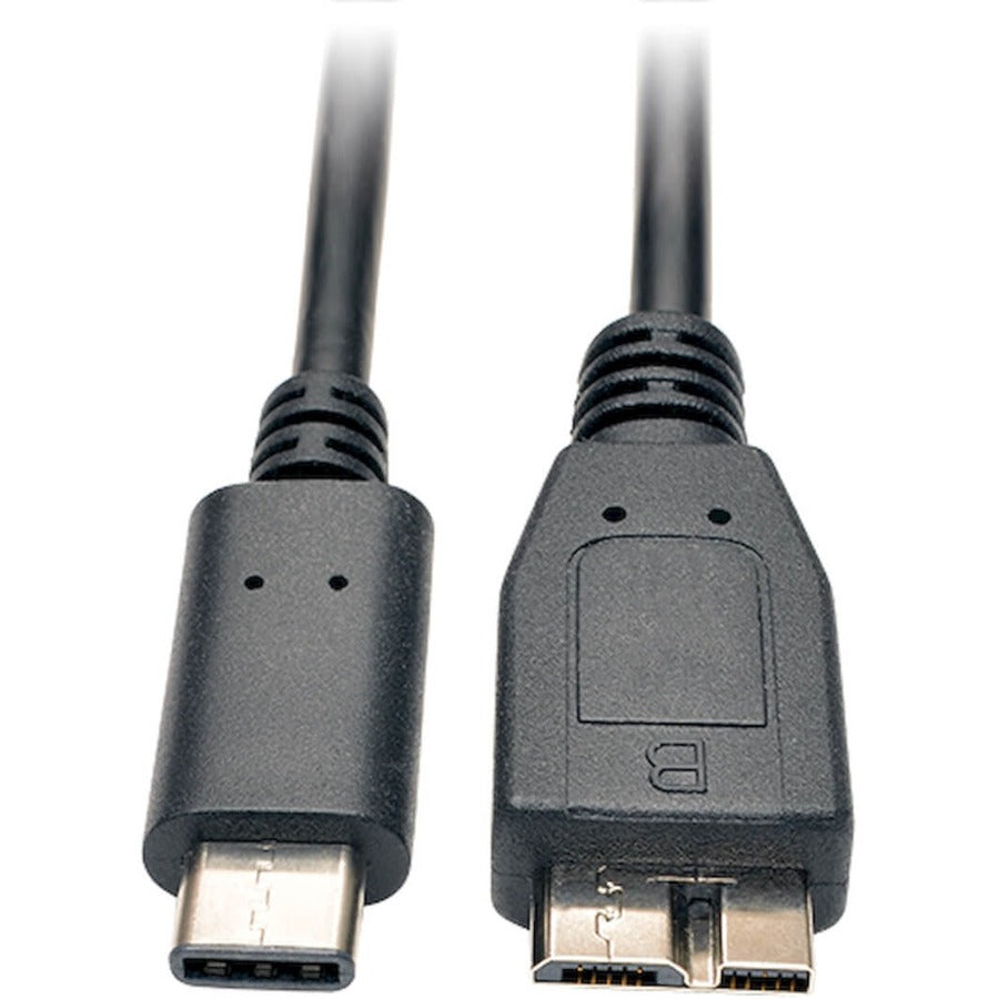 Tripp Lite USB 3.1 Gen 1 5 Gbps Cable USB Type-C USB-C to Micro-B M/M 3' - USB for Hard Drive, Tablet, Ultrabook, Computer, Smartphone - 640 MBps - 3 ft - 1 x Type C Male USB - 1 x Type B Male Micro U...  - U426-003 - eCommerce Business Prime