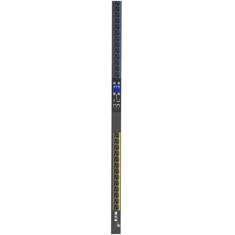 Eaton Metered Input Rack PDU 8.64 kW max 120/208V 24A 0U Three-Phase PDU - NEMA L21-30P - 24 x NEMA 5-20R - 8640 W - 38U - Rack-mountable - EMI344-10 - eCommerce Business Prime