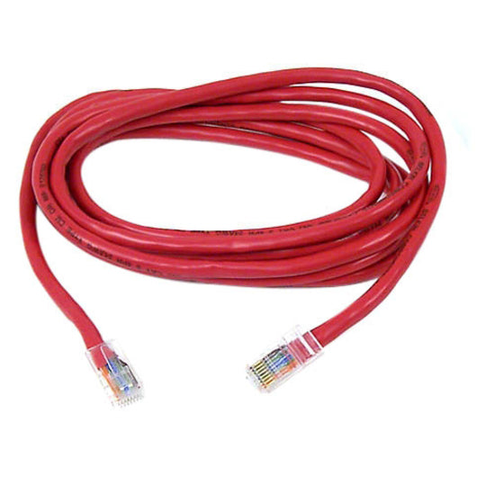 Belkin UTP Cat5e Cable - RJ-45 Male - RJ-45 Male - 15ft - Red - A3L791-15-RED - eCommerce Business Prime