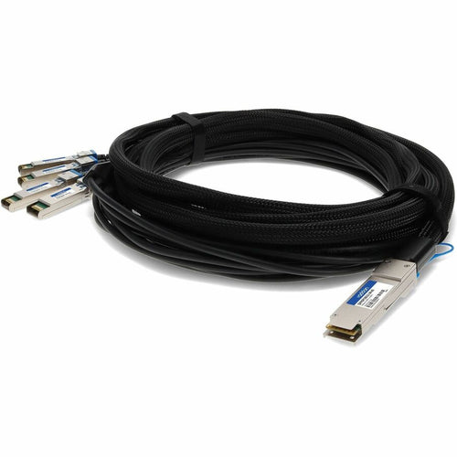 AddOn Cisco QSFP-4SFP10G-CU1-5M Compatible TAA Compliant 40GBase-CU QSFP+ to 4xSFP+ Direct Attach Cable (Passive Twinax, 1.5m) - 100% compatible and guaranteed to work - QSFP4SFP10GCU1-5M-AO - eCommerce Business Prime