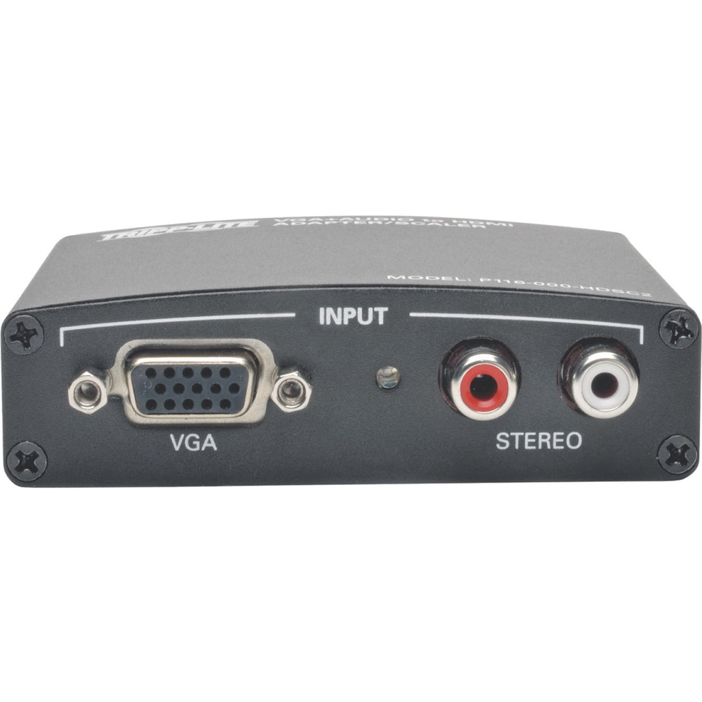 Tripp Lite VGA to HDMI Component Adapter Converter with RCA Stereo Audio VGA to HDMI 1080p - Functions: Video Scaling - 1920 x 1440 - VGA - Audio Line In - External - P116-000-HDSC2 - eCommerce Business Prime