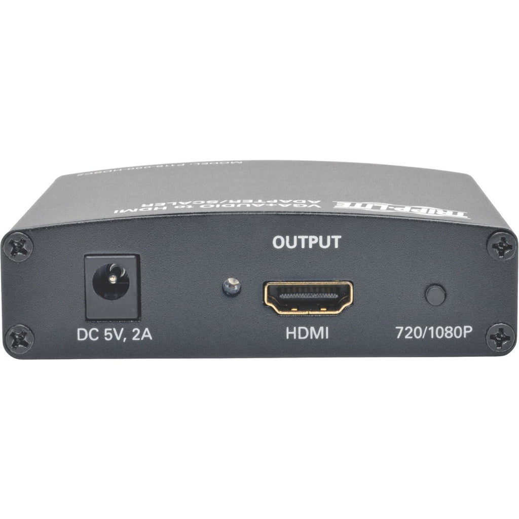 Tripp Lite VGA to HDMI Component Adapter Converter with RCA Stereo Audio VGA to HDMI 1080p - Functions: Video Scaling - 1920 x 1440 - VGA - Audio Line In - External - P116-000-HDSC2 - eCommerce Business Prime