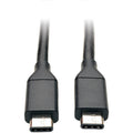 Tripp Lite 3ft USB 3.1 Gen 1 Cable 5 Gbps USB Type-C to USB Type-C M/M 3' - USB for Chromebook, Smartphone, Tablet, Ultrabook - 640 MB/s - 3 ft - 1 x Type C Male USB - 1 x Type C Male USB - Nickel Pla - U420-003 - eCommerce Business Prime