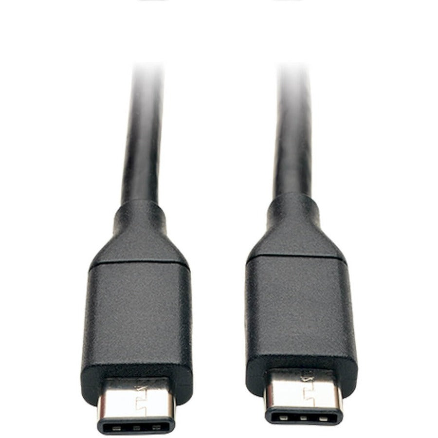 Tripp Lite 3ft USB 3.1 Gen 1 Cable 5 Gbps USB Type-C to USB Type-C M/M 3' - USB for Chromebook, Smartphone, Tablet, Ultrabook - 640 MB/s - 3 ft - 1 x Type C Male USB - 1 x Type C Male USB - Nickel Pla - U420-003 - eCommerce Business Prime