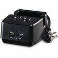 CyberPower PS205U Power Stations 2 Outlet Power Station - 5 ft, NEMA 5-15P Plug Type, 2 - 2.1 Amps (Shared) USB, Black, 1YR Warranty - PS205U - eCommerce Business Prime