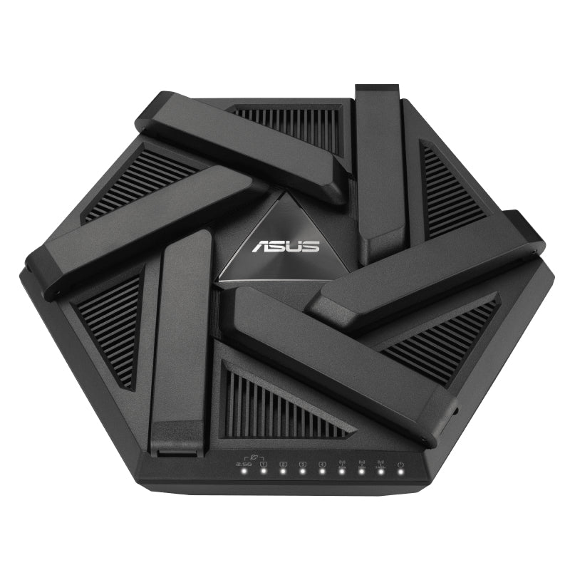 ASUS RT-AXE7800 wireless router Tri-band (2.4 GHz / 5 GHz / 6 GHz) Black - RT-AXE7800 - eCommerce Business Prime