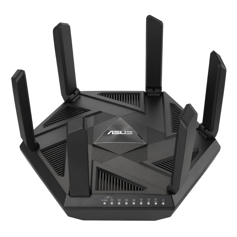ASUS RT-AXE7800 wireless router Tri-band (2.4 GHz / 5 GHz / 6 GHz) Black - RT-AXE7800 - eCommerce Business Prime