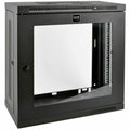 Tripp Lite 12U Wall Mount Rack Enclosure Server Cabinet 13" Depth w Acrylic Window - For LAN Switch, Patch Panel - 12U Rack Height19" Rack Depth - Wall Mountable, Floor Standing - Black - Steel, Acryl - SRW12U13G - eCommerce Business Prime