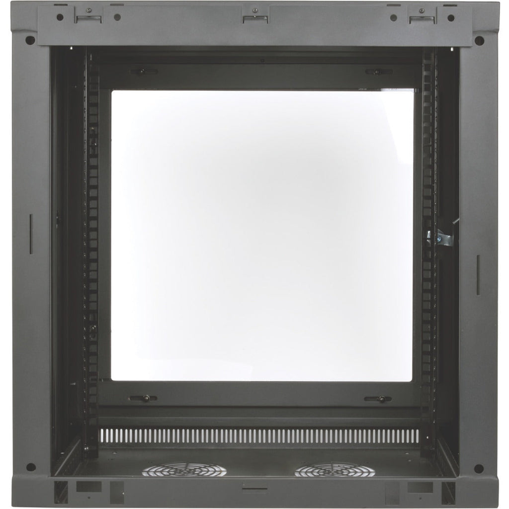 Tripp Lite 12U Wall Mount Rack Enclosure Server Cabinet 13" Depth w Acrylic Window - For LAN Switch, Patch Panel - 12U Rack Height19" Rack Depth - Wall Mountable, Floor Standing - Black - Steel, Acryl - SRW12U13G - eCommerce Business Prime