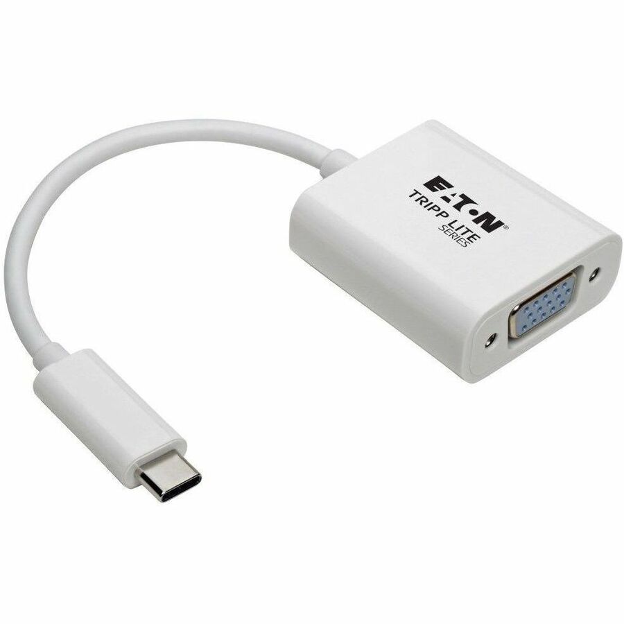 Tripp Lite USB C to VGA Video Adapter Converter1080p, M/F, USB Type C to VGA, USB-C to VGA, USB Type-C to VGA 6in - USB/VGA for Video Device, Graphics Card, Projector, Tablet, Smartphone, Ultrabook, C - U444-06N-VGA-AM - eCommerce Business Prime
