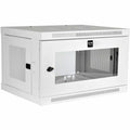 Tripp Lite 6U Wall Mount Rack Enclosure Server Cabinet White w/ Acrylic Glass Door - 6U Rack Height x 19" Rack Width - Wall Mountable - White - Steel, Acrylic - 200 lb Maximum Weight Capacity - 200 lb - SRW6UWG - eCommerce Business Prime