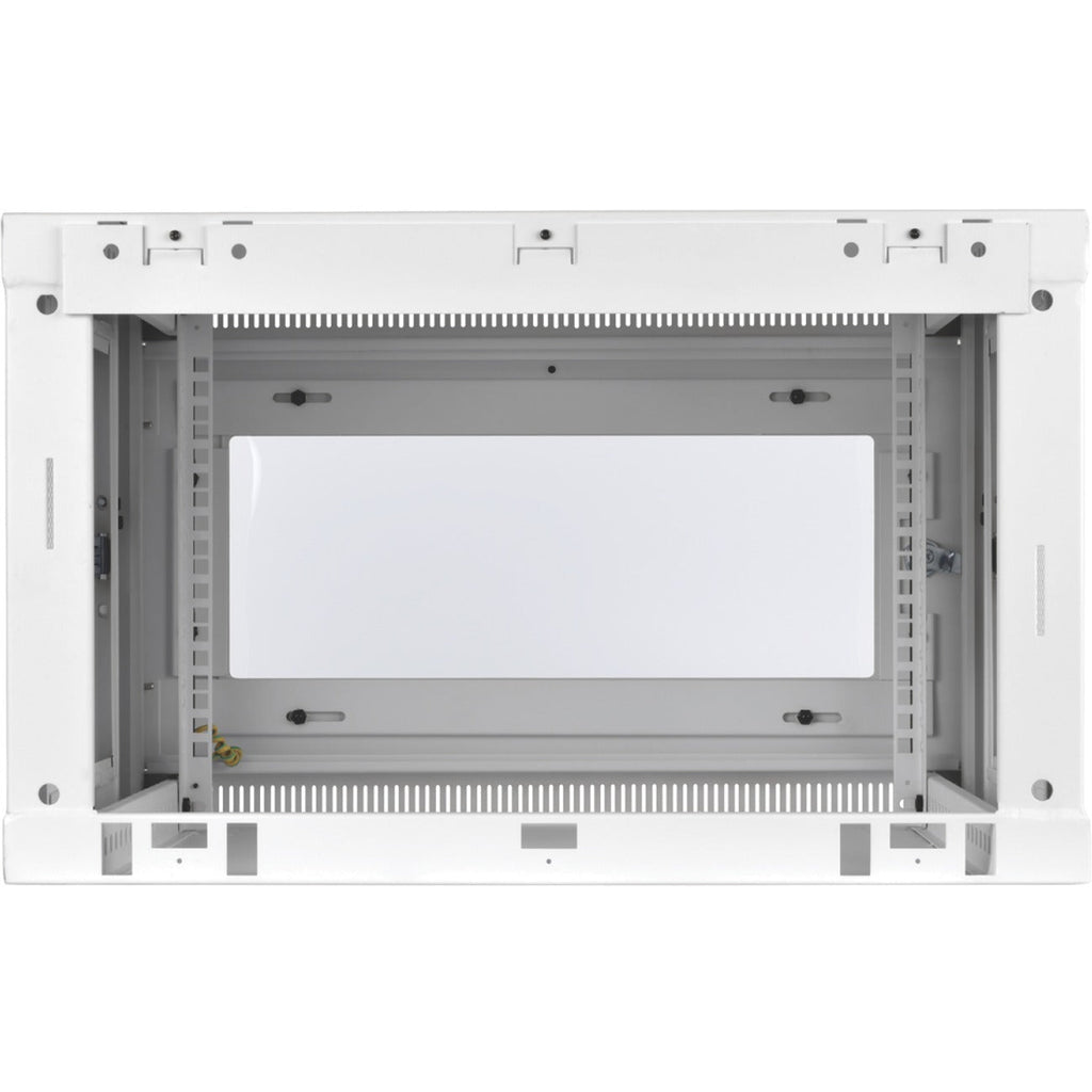 Tripp Lite 6U Wall Mount Rack Enclosure Server Cabinet White w/ Acrylic Glass Door - 6U Rack Height x 19" Rack Width - Wall Mountable - White - Steel, Acrylic - 200 lb Maximum Weight Capacity - 200 lb - SRW6UWG - eCommerce Business Prime