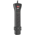 Tripp Lite Surge Protector Power Strip 7 Outlet 25 ft Cord Black 2160 J - 7 x NEMA 5-15R - 1800 VA - 2160 J - 120 V AC Input - SUPER725B - eCommerce Business Prime