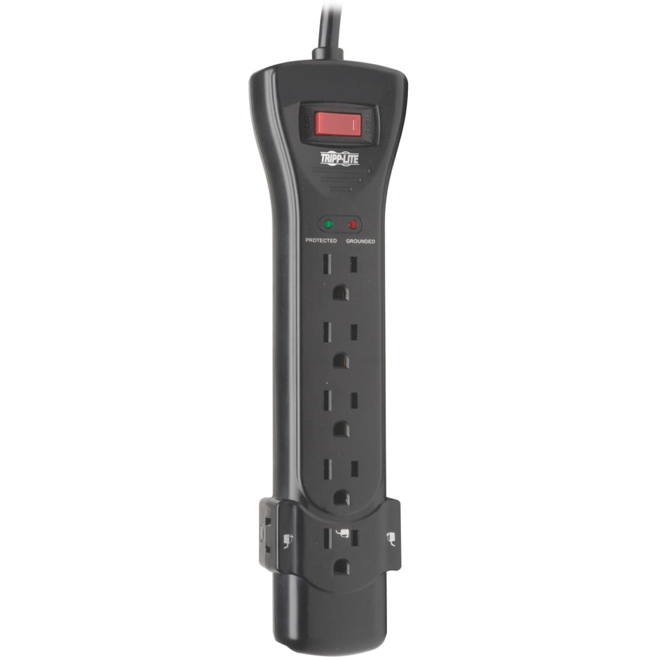 Tripp Lite Surge Protector Power Strip 7 Outlet 25 ft Cord Black 2160 J - 7 x NEMA 5-15R - 1800 VA - 2160 J - 120 V AC Input - SUPER725B - eCommerce Business Prime