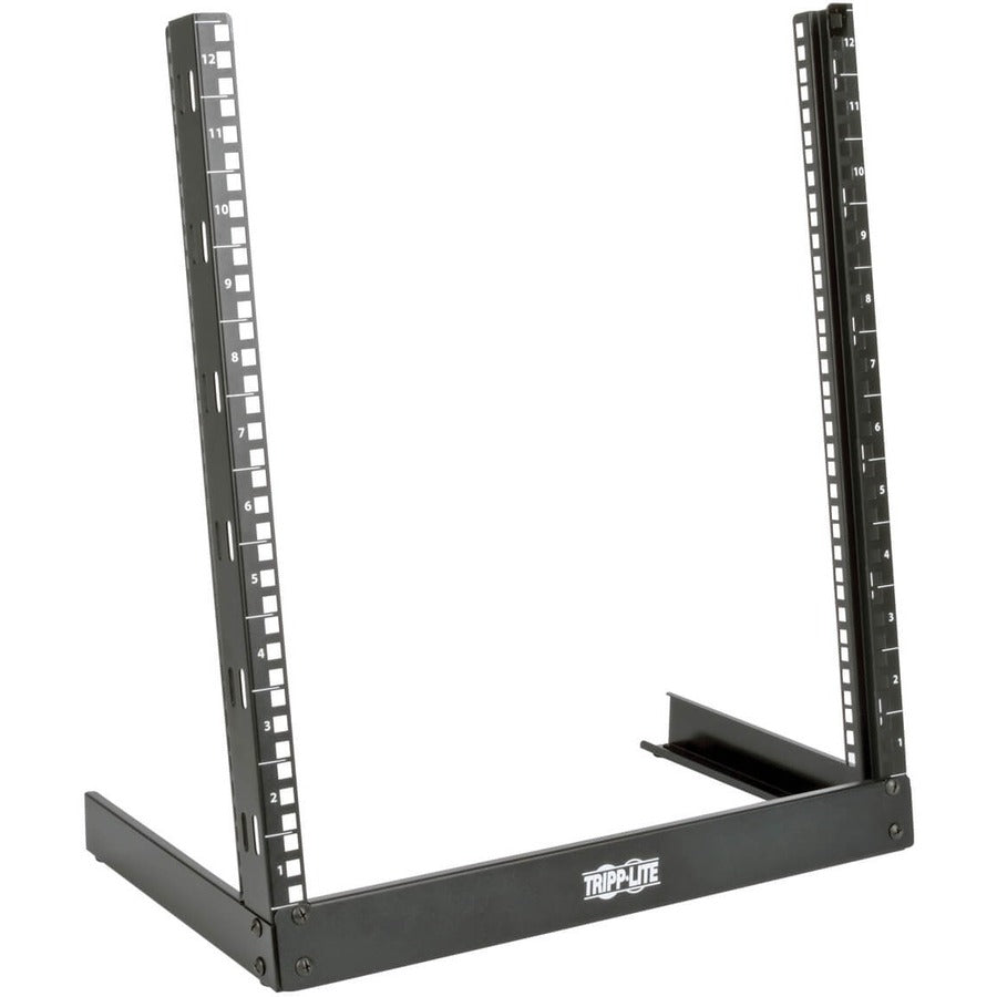 Tripp Lite 12U 2 Post Open Frame Desktop Rack Server Cabinet Free Standing - For LAN Switch, Patch Panel, A/V Equipment - 12U Rack Height x 19" Rack Width x 36" Rack Depth - Floor Standing, Tabletop - - SR2POST12 - eCommerce Business Prime