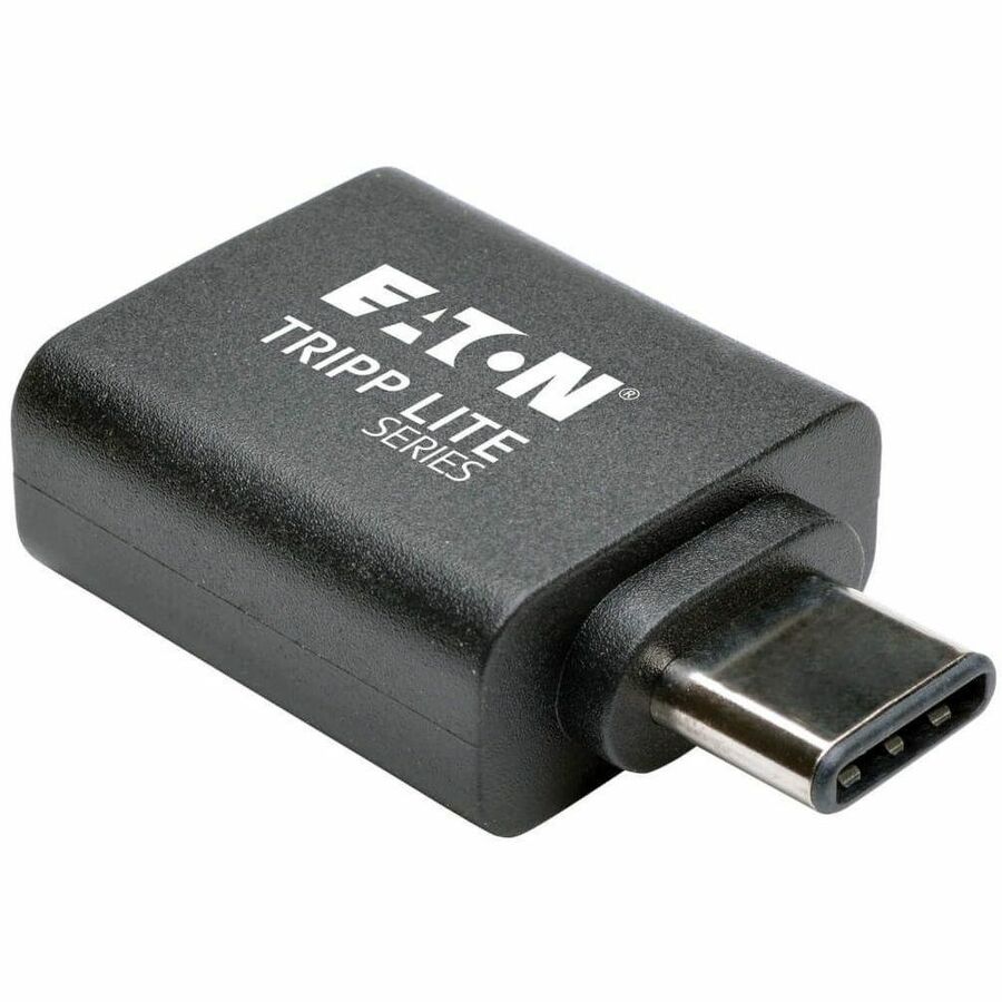 Tripp Lite USB 3.1 Gen 1.5 Adapter USB-C to USB Type A M/F 5 Gbps Tablet Smart Phone - 1 x Type C Male USB - 1 x Type A Female USB - Nickel Plated Connector - Black - U428-000-F - eCommerce Business Prime