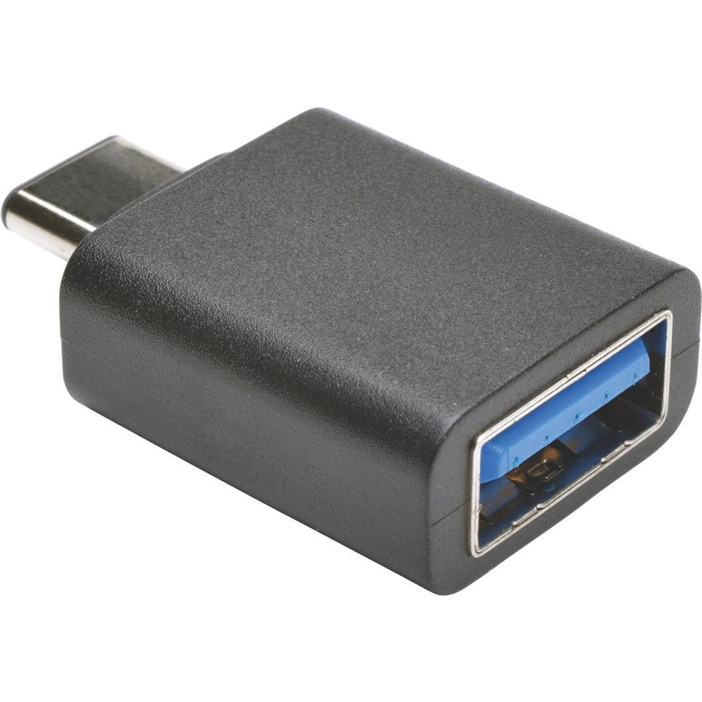 Tripp Lite USB 3.1 Gen 1.5 Adapter USB-C to USB Type A M/F 5 Gbps Tablet Smart Phone - 1 x Type C Male USB - 1 x Type A Female USB - Nickel Plated Connector - Black - U428-000-F - eCommerce Business Prime