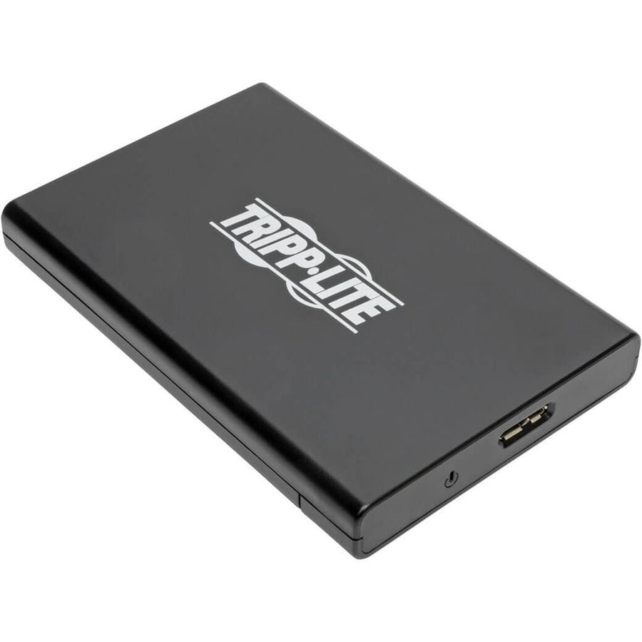 Tripp Lite USB 3.0 SuperSpeed External Hard Drive Enclosure SATA UASP 2.5in - 1 x Total Bay - 1 x 2.5" Bay - Serial ATA/600 - USB 3.0 - U357-025-UASP - eCommerce Business Prime