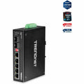 TRENDnet 6-Port Hardened Industrial Gigabit DIN-Rail Switch, 12 Gbps Switching Capacity, IP30 Rated Metal Housing (-40 to 167 ?F),DIN-Rail & Wall Mounts Included, Lifetime Protection, Black, TI-G62 - ...  - TI-G62 - eCommerce Business Prime