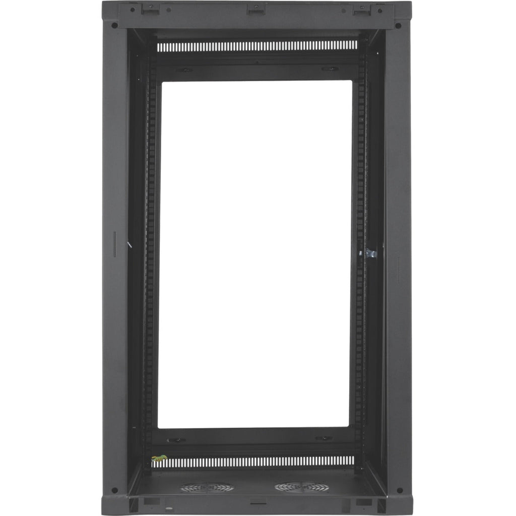 Tripp Lite 21U Wall Mount Rack Enclosure Server Cabinet w/Acrylic Door - For LAN Switch, Patch Panel - 21U Rack Height x 19" Rack Width x 16.50" Rack Depth - Wall Mountable - Black Powder Coat - Steel - SRW21UG - eCommerce Business Prime