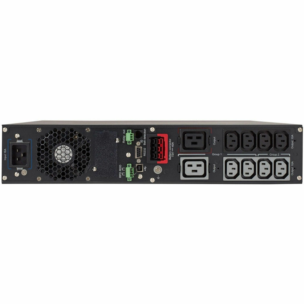 Tripp Lite 3000VA 2700W INTL UPS Smart Online LCD Rackmount 208/230V USB 2U - 230 V AC - 5 Minute - 2U Rack-mountable - 5 Minute - 2 x IEC 60320 C19 - , 8 x IEC 60320 C13 - SUINT3000LCD2U - eCommerce Business Prime
