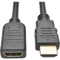 Tripp Lite 6ft High Speed HDMI Extension Cable with Ethernet Digital Video / Audio 4K x 2K M/F 6' - HDMI for Audio/Video Device, Projector, Monitor, iPad, HDTV, Blu-ray Player, A/V Receiver, Chromeboo - P569-006-MF - eCommerce Business Prime