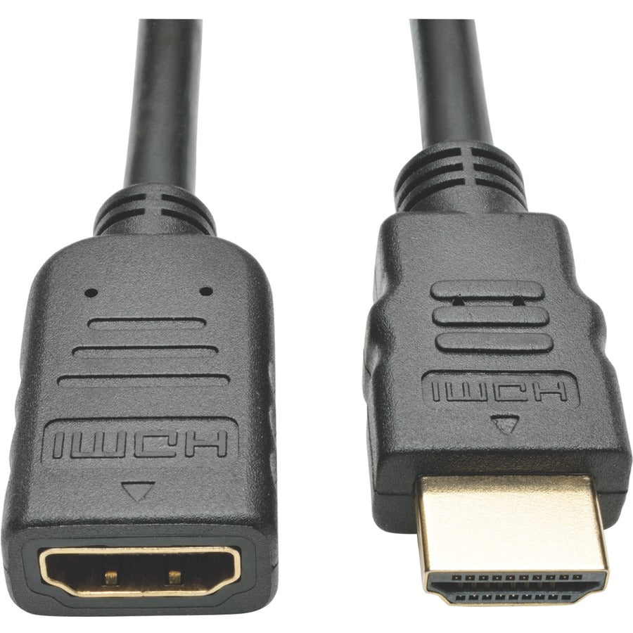 Tripp Lite 6ft High Speed HDMI Extension Cable with Ethernet Digital Video / Audio 4K x 2K M/F 6' - HDMI for Audio/Video Device, Projector, Monitor, iPad, HDTV, Blu-ray Player, A/V Receiver, Chromeboo - P569-006-MF - eCommerce Business Prime