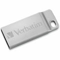 Verbatim 32GB Metal Executive USB Flash Drive - Silver - 32 GBUSB 2.0 - Silver - Water Resistant - 98749 - eCommerce Business Prime