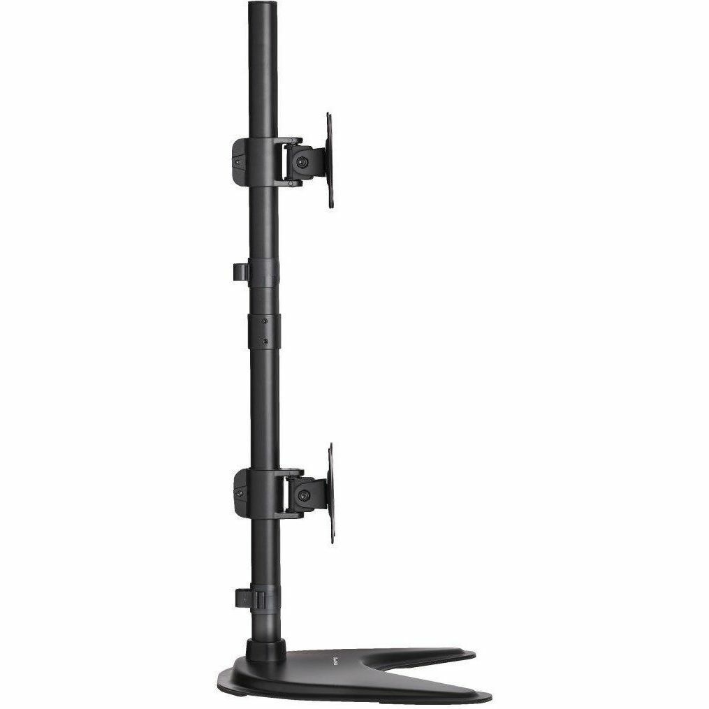 Tripp Lite Dual Vertical Flat-Screen Desk Mount Monitor Stand Clamp Swivel Tilt 15" to 27" Flat Screen Displays - 20 lb Load Capacity - 23.6" Height x 17.7" Width x 10" Depth - Desktop - Metal - Black - DDR1527SDC - eCommerce Business Prime